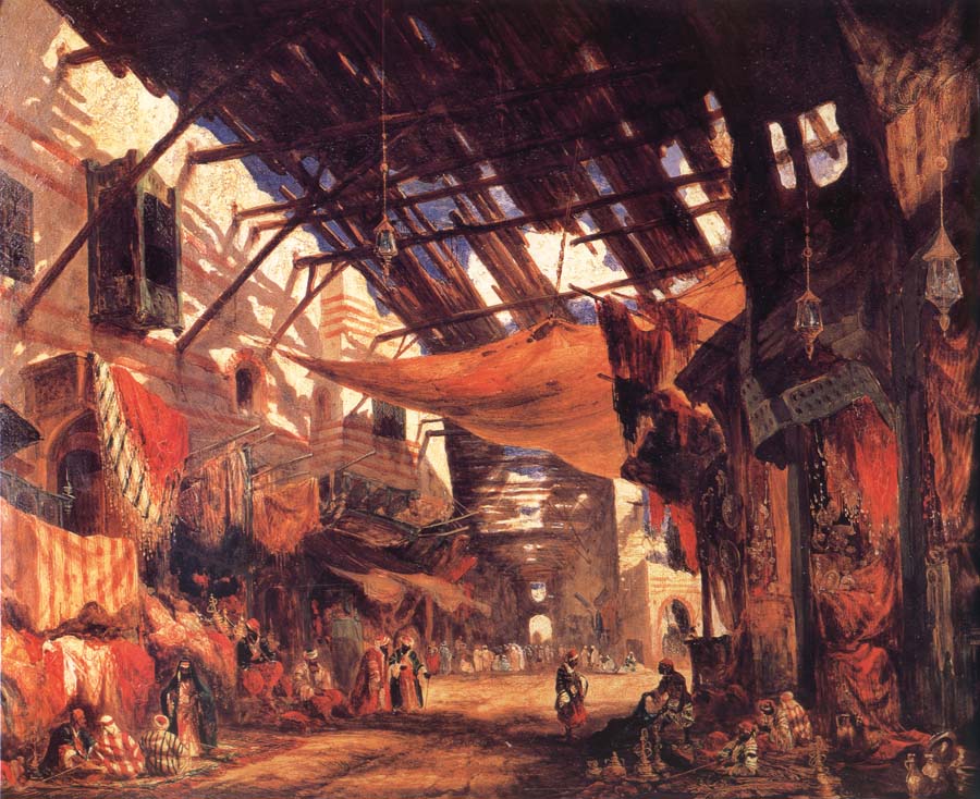 The Carpet Bazaar in Cario